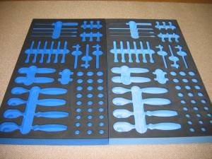 Manufacture of plastic PE foam packaging
