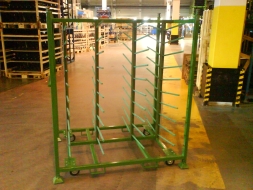 Metal packaging  racks, Omnipack
