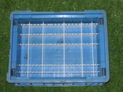 Manufacture of plastic layers for transport packaging